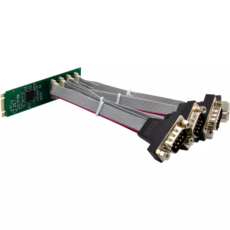 InLine 76660W Internal Serial Adapter M.2 Male ASIX AX99100 4 Gbit/s