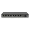 LevelOne GEP-0925 network switch Unmanaged 2.5G Ethernet (100/1000/2500) Power over Ethernet (PoE) Black