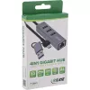 InLine 33380S interface hub USB 3.2 Gen 1 (3.1 Gen 1) Type-A + Type-C 5000 Mbit/s Grey