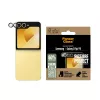 Camera lens protector PanzerGlass PicturePerfect for Samsung Galaxy Z Flip7 FE — tempered glass, silicone, transparent, 1 pc