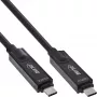 InLine 35799I USB cable USB 3.2 Gen 2 (3.1 Gen 2) 10 m USB C Black