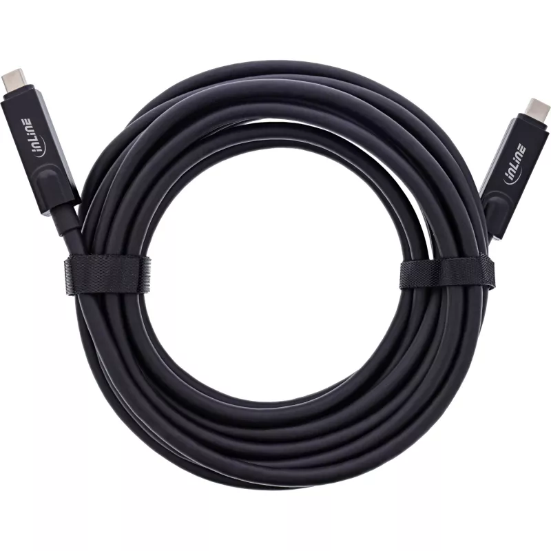 InLine 35798I USB cable USB 3.2 Gen 2 (3.1 Gen 2) 15 m USB C Black