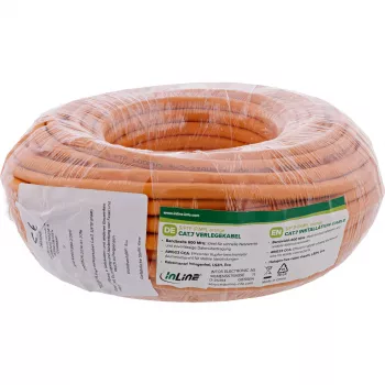Network Cable InLine 70220I RJ45 Cat.7 600MHz 1m Orange