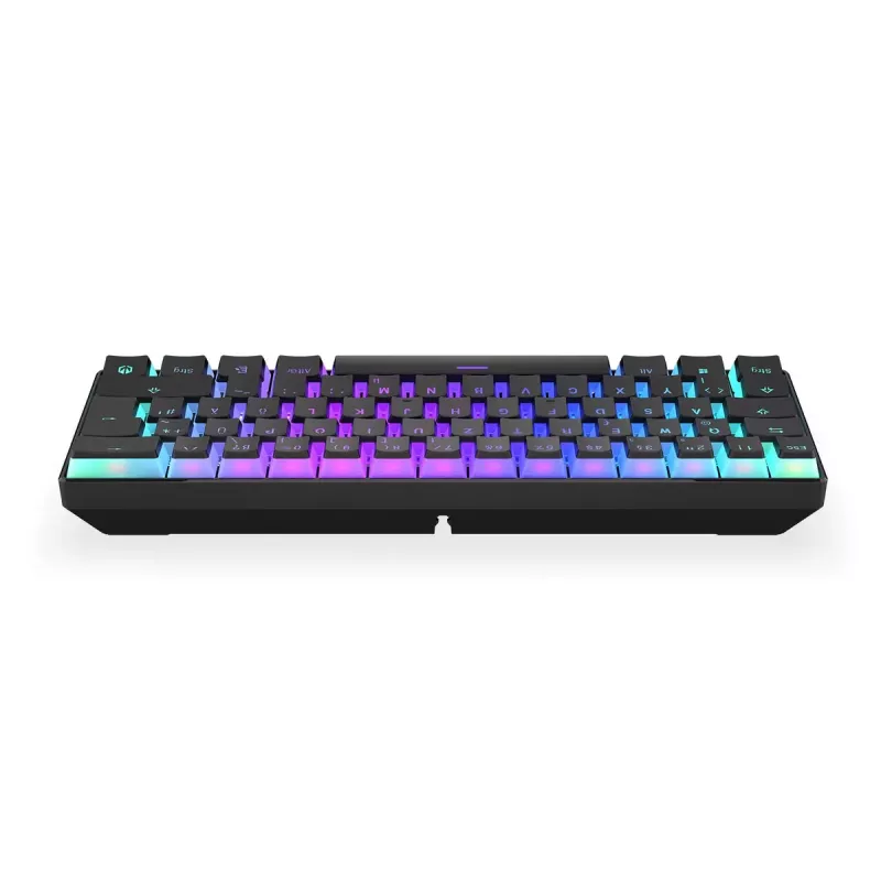 Gaming Keyboard ENDORFY Thock Compact RF Wireless USB QWERTZ 61 Keys RGB LED