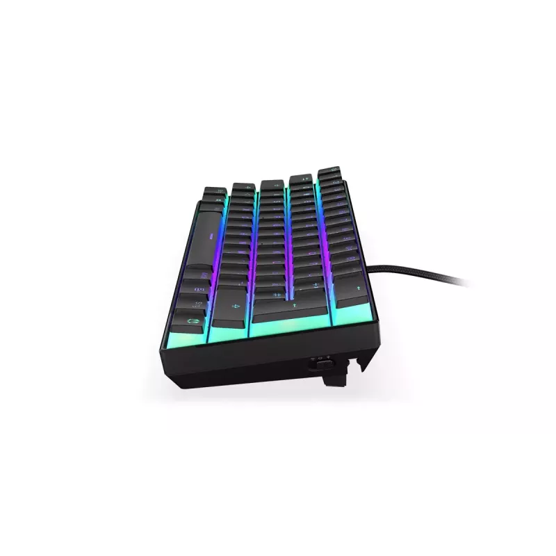 Gaming Keyboard ENDORFY Thock Compact RF Wireless USB QWERTZ 61 Keys RGB LED