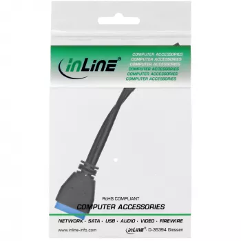 InLine USB 2.0 to 3.0 internal USB 2.0 header / USB 3.0 internal, 0.30m