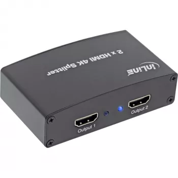 InLine HDMI Splitter/Distributor, 2-port, 4K2K compatible