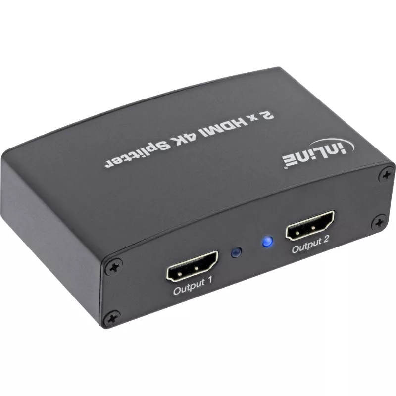 InLine HDMI Splitter/Distributor, 2-port, 4K2K compatible