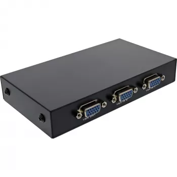 InLine VGA switch manual 2-port 15-pin Sub-D HD 1920 x 1440