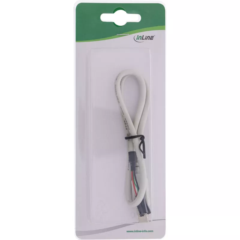 InLine USB 2.0 Cable internal USB B male / header connector, 0.40m