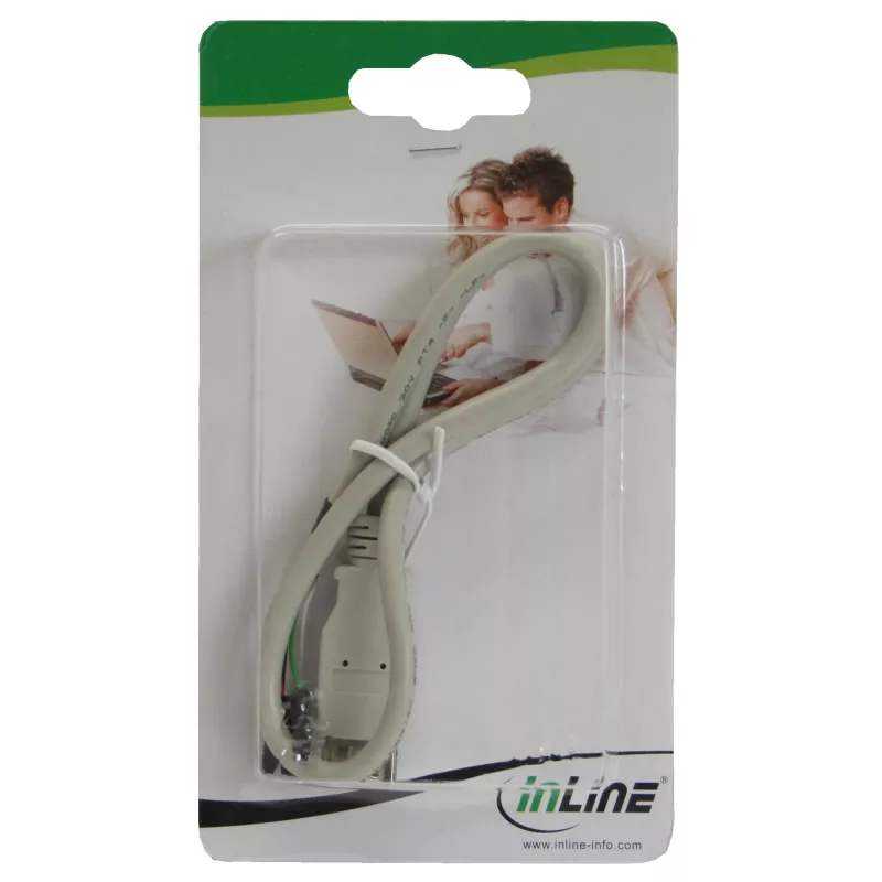 InLine USB 2.0 Adapter Cable Type A female / header connector, 0.40m