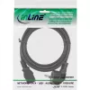 InLine power cable, CEE 7/7 angled / 3pin IEC C13 male, 7m