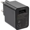 InLine USB Power Adapter Single, 100-240V to 5V/2.5A, black