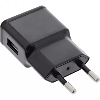 USB Power Adapter Single InLine 31504S 100-240V to 5V/1.2A black