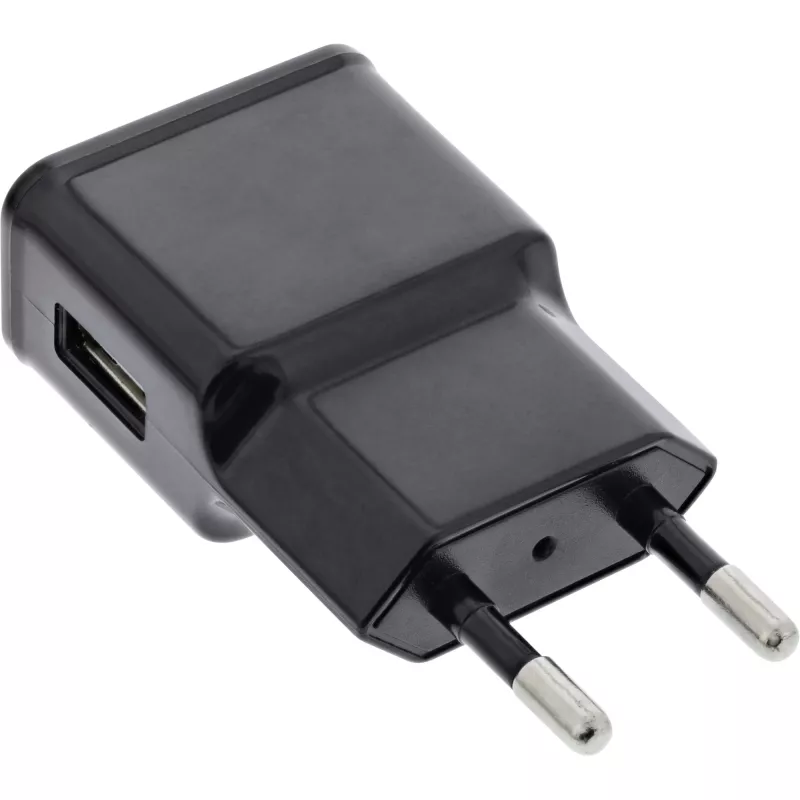 USB Power Adapter Single InLine 31504S 100-240V to 5V/1.2A black