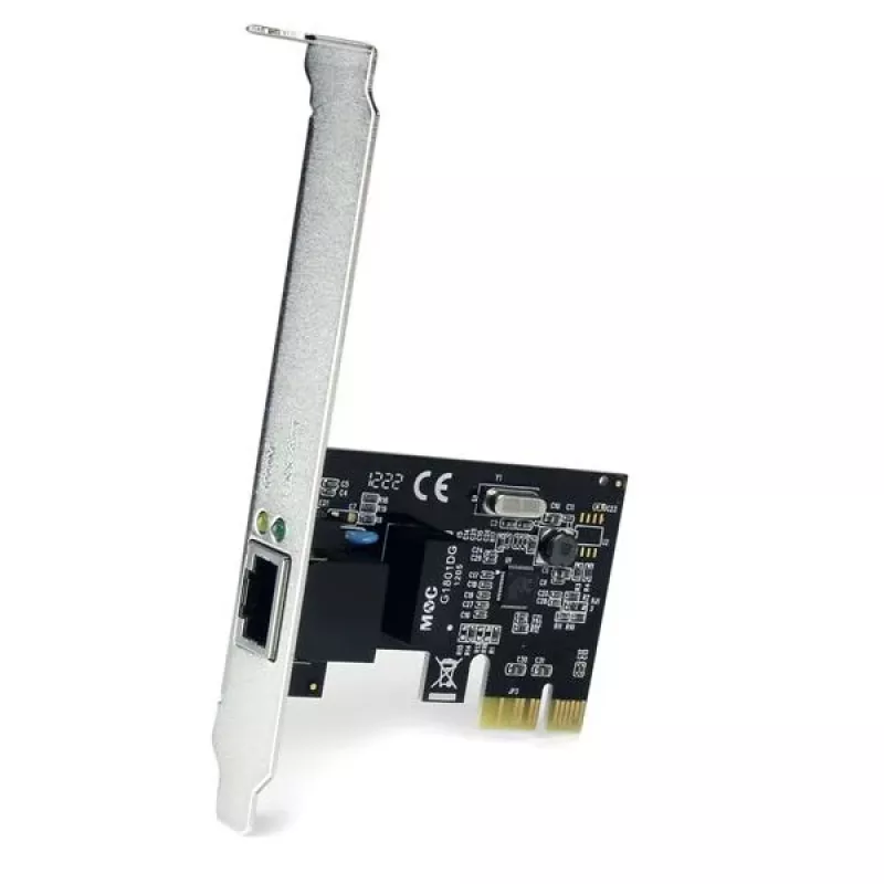 StarTech.com 1 Port PCI Express PCIe Gigabit Network Server Adapter NIC Card - Dual Profile