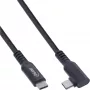 InLine USB 3.2 Gen.1 Cable, USB Type-C male/male angled for VR, black, 5m