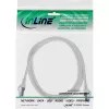 InLine 72601 networking cable Grey 1 m Cat6a S/FTP (S-STP)