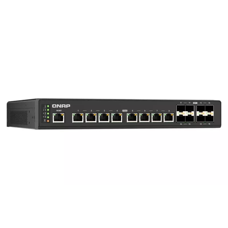 QNAP QSW-IM3216-8S8T network switch Managed L2 10G Ethernet (100/1000/10000) Black