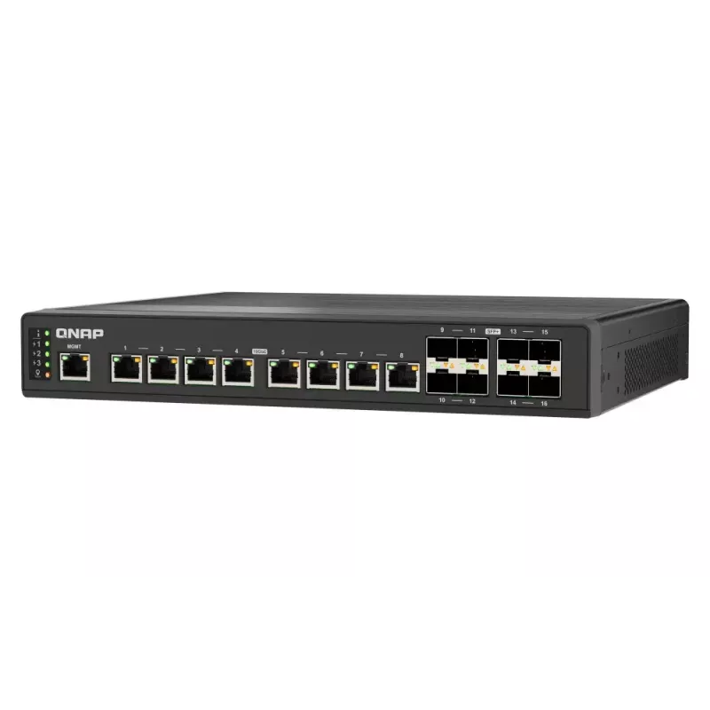QNAP QSW-IM3216-8S8T network switch Managed L2 10G Ethernet (100/1000/10000) Black