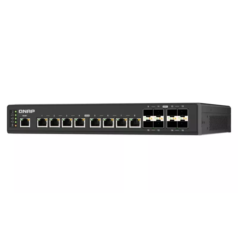 QNAP QSW-IM3216-8S8T network switch Managed L2 10G Ethernet (100/1000/10000) Black