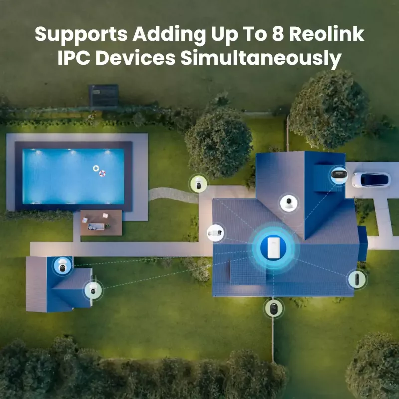 Base unit Reolink Hub 1 with 2x Argus Series B310 Indoor White