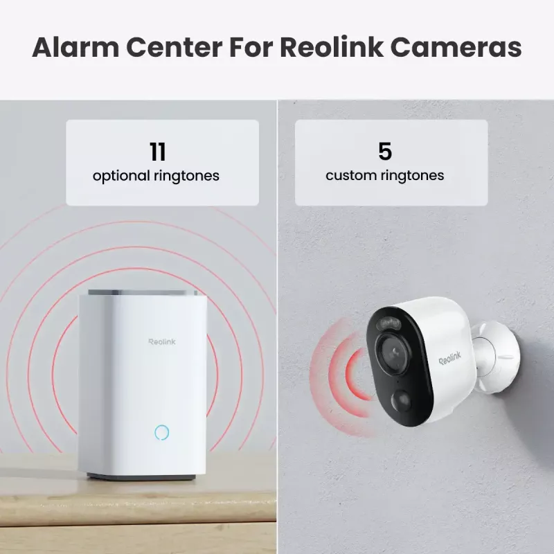 Base unit Reolink Hub 1 with 2x Argus Series B310 Indoor White