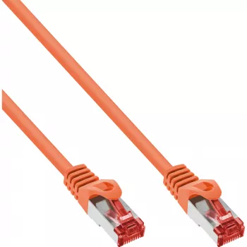 InLine B-76411O networking cable Orange 1 m Cat6 S/FTP (S-STP)