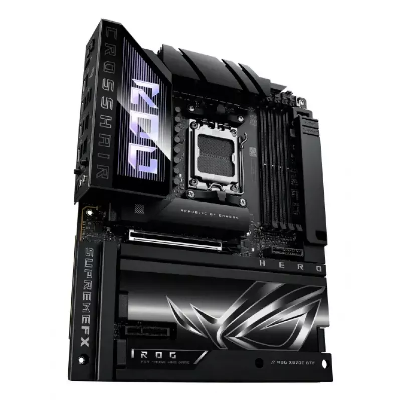 Motherboard ASUS ROG CROSSHAIR X870E HERO BTF — AMD X870E, Socket AM5, ATX, DDR5, M.2, Wi‑Fi 7
