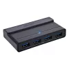 InLine 60604I USB-C sharing switch with 4-port USB hub