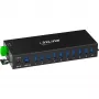InLine 35396C interface hub USB 3.2 Gen 1 (3.1 Gen 1) Type-B 5000 Mbit/s Black