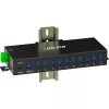 InLine 35396C interface hub USB 3.2 Gen 1 (3.1 Gen 1) Type-B 5000 Mbit/s Black