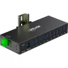 InLine 35396C interface hub USB 3.2 Gen 1 (3.1 Gen 1) Type-B 5000 Mbit/s Black