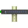 InLine 35396C interface hub USB 3.2 Gen 1 (3.1 Gen 1) Type-B 5000 Mbit/s Black