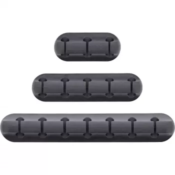 InLine 59971B cable organizer Universal Cable clip Black