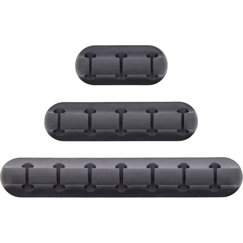 InLine 59971B cable organizer Universal Cable clip Black
