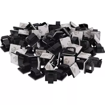 InLine 59971H cable organizer Universal Cable hook Black 100 pc(s)