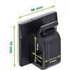 InLine 59971E cable organizer Universal Cable hook Black 10 pc(s)