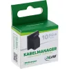 InLine 59971E cable organizer Universal Cable hook Black 10 pc(s)