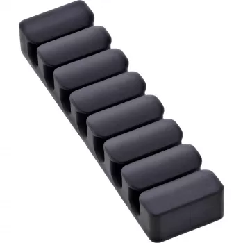 InLine 59971L cable organizer Universal Cable clip Black 5 pc(s)