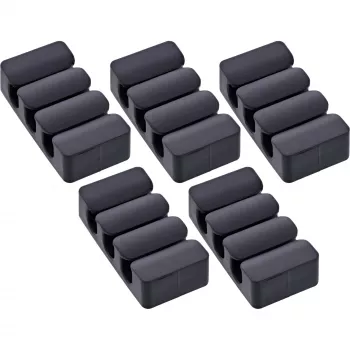 InLine 59971J cable organizer Universal Cable clip Black 5 pc(s)