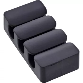 InLine 59971J cable organizer Universal Cable clip Black 5 pc(s)