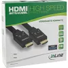 InLine HDMI Active cable, HDMI-High Speed with Ethernet, M/M, Nylon braid, 15m