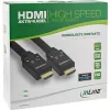 InLine HDMI Active cable, HDMI-High Speed with Ethernet, M/M, Nylon braid, 25m