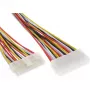 InLine ATX Power Cable Extension 24pin female / 20+4pin male 26629A