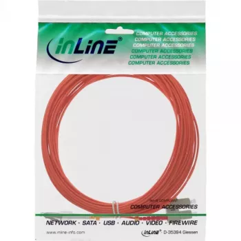 Fiber Optical Duplex Cable LC/SC InLine 88638 50/125µm OM2 25m