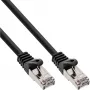 InLine Patch Cable F/UTP Cat.5e black 2m