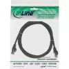 InLine Patch Cable F/UTP Cat.5e black 5m