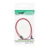 InLine SATA Cable for 150 / 300 / 600 S-ATA links angled with latches 90° 0.3m