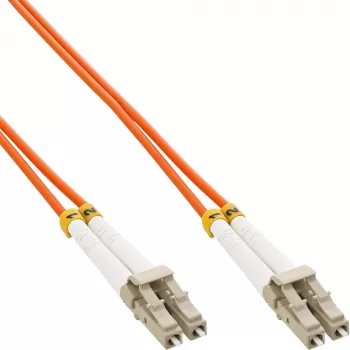 Fiber Optical Duplex Cable LC/LC InLine 88522B 50/125µm OM2 7m